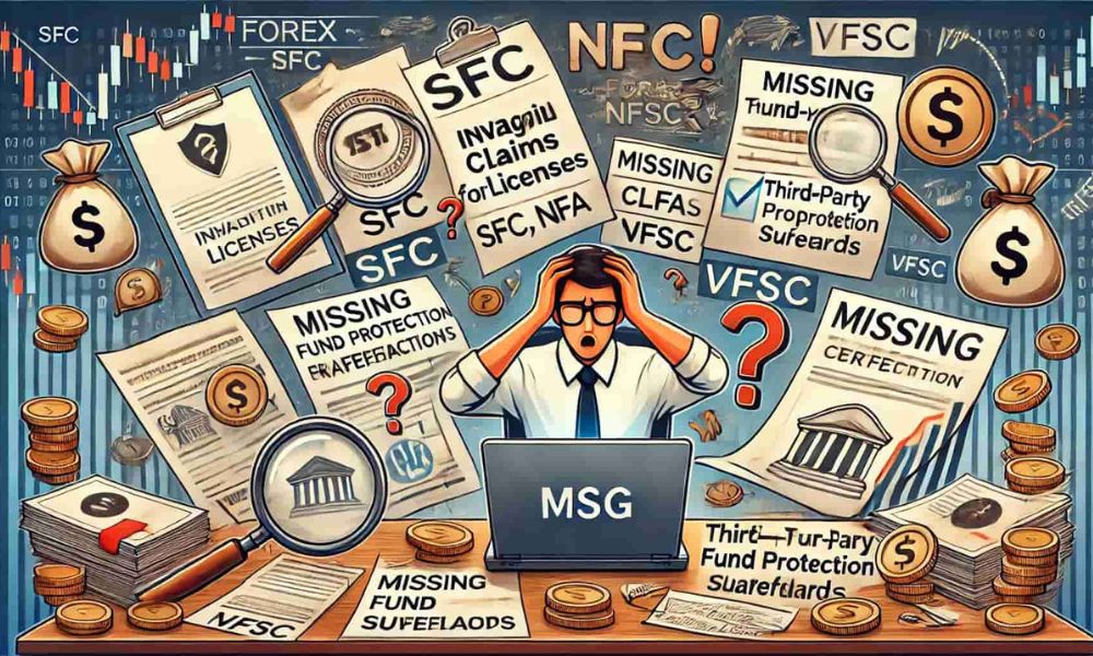 Chi tiết về chứng chỉ và chính sách tại sàn Forex MSG