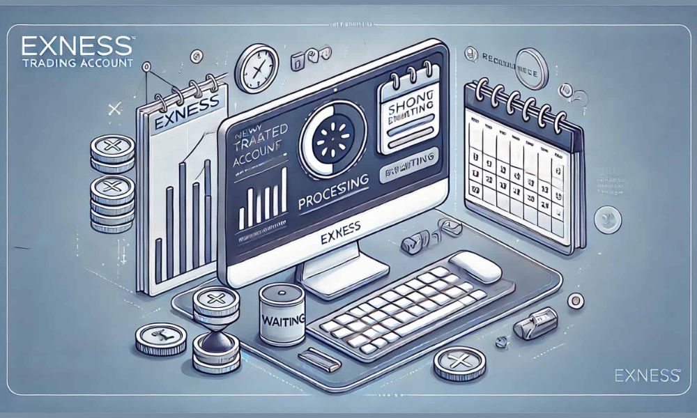 Không tìm thấy tài khoản Exness mới tạo