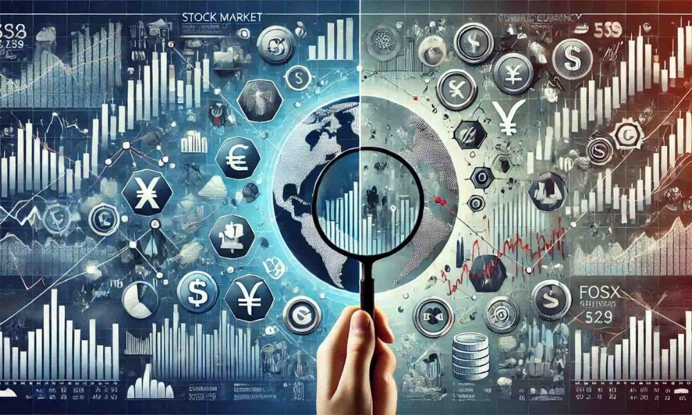 So sánh điểm khác biệt giữa chứng khoán và Forex