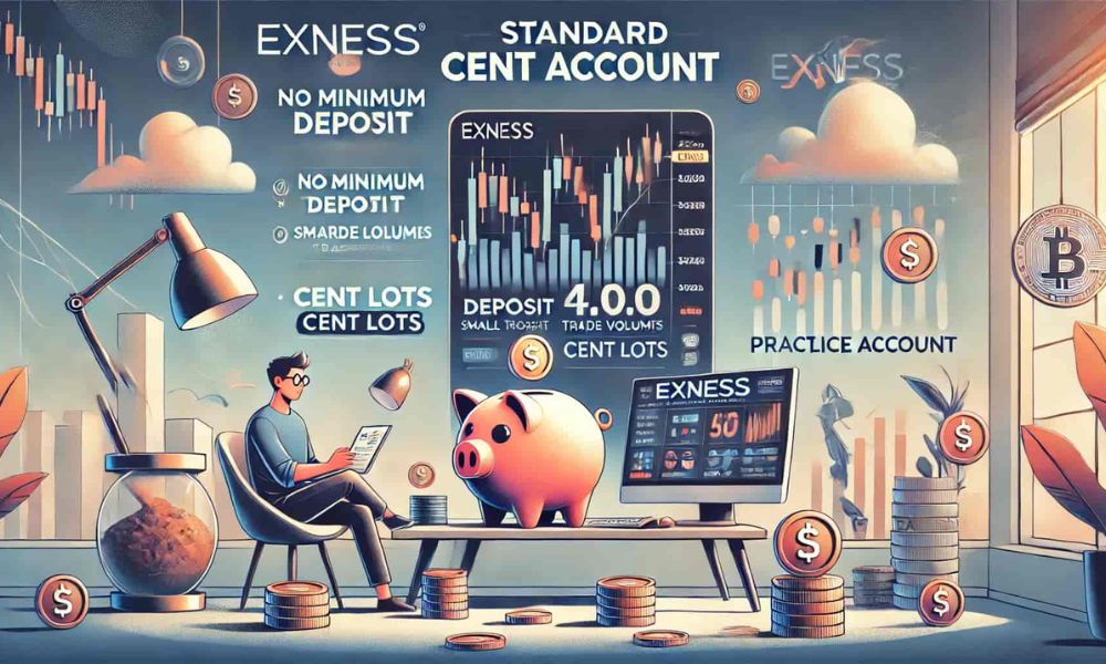 Số tiền nạp tối thiểu Exness cho tài khoản Standard Cent