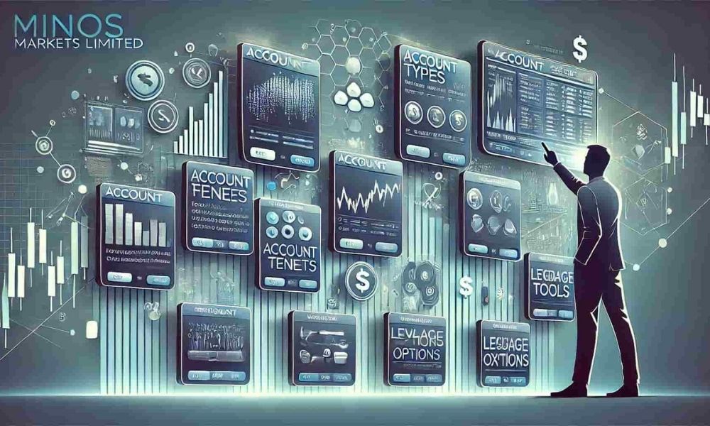 Khám phá các loại tài khoản tại sàn Minos Markets Limited