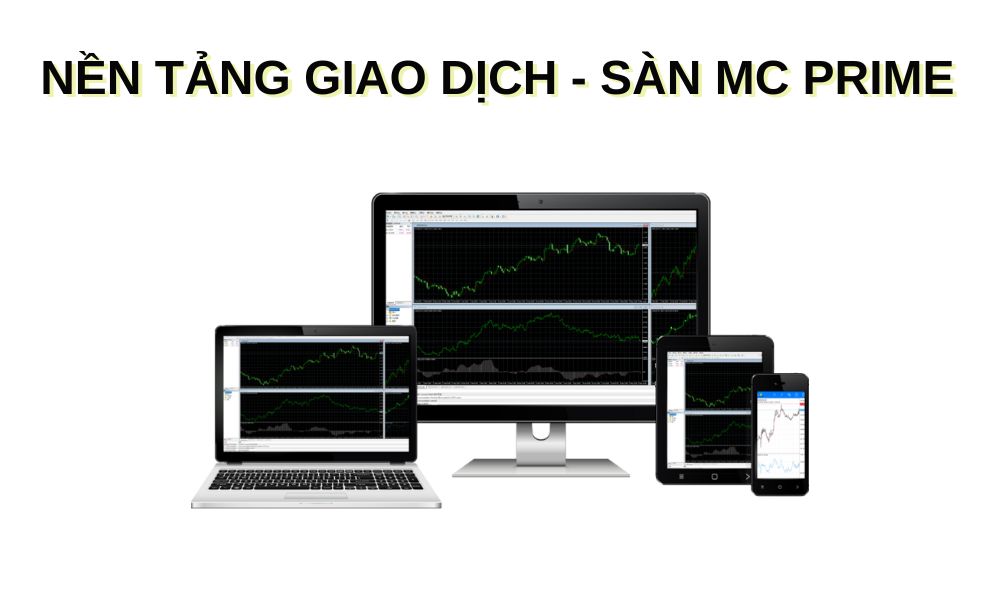 Nền tảng giao dịch của sàn MC Prime hiện đại, thân thiện với người dùng