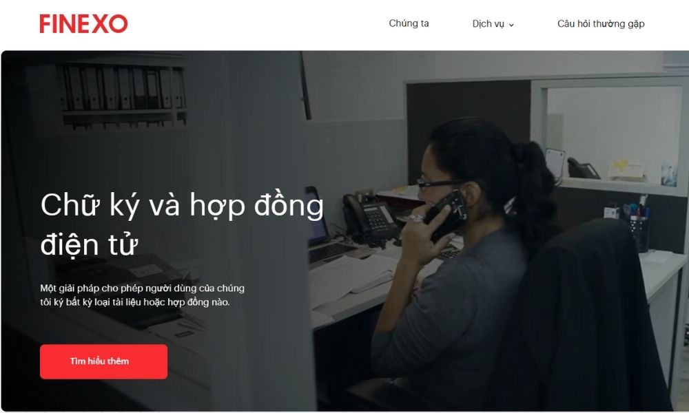 Thông tin về sàn Finexo