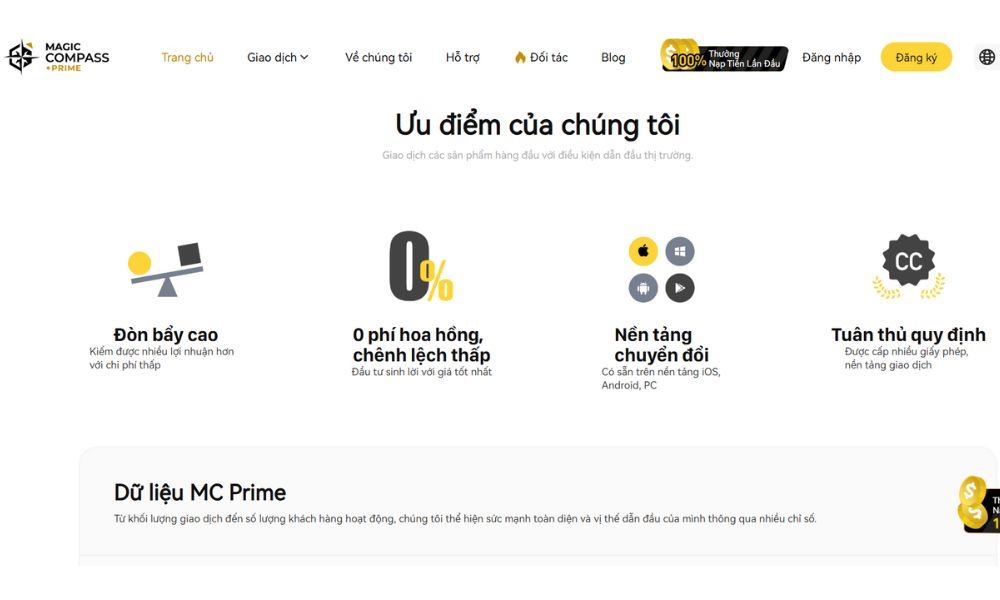 Ưu điểm và hạn chế của sàn MC Prime