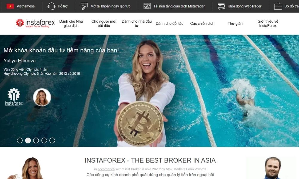 Tổng hợp các nền tảng giao dịch tại sàn Instaforex