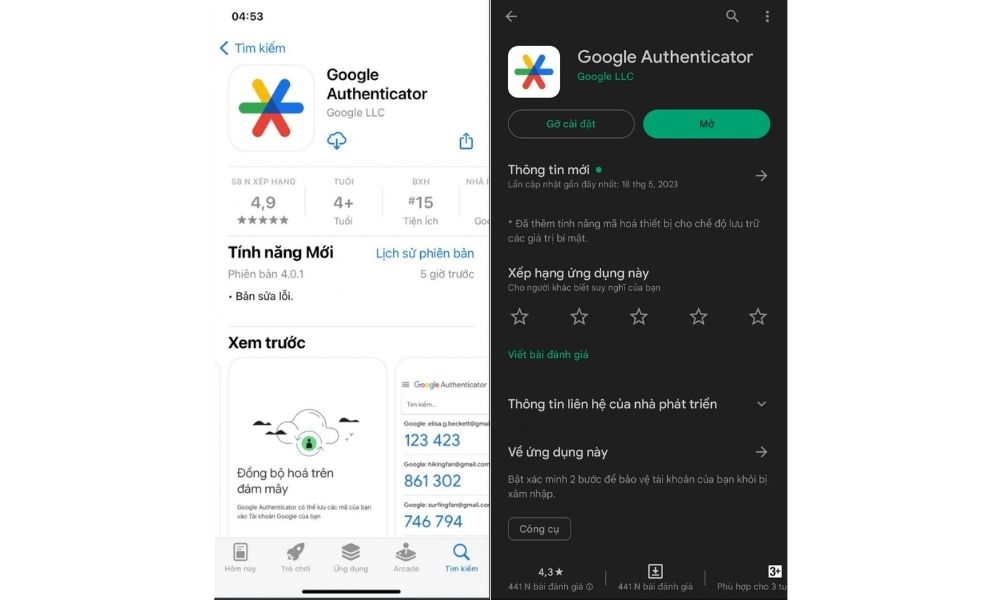 Google Authenticator là gì? Hướng dẫn cài đặt Google Authenticator cho tài khoản Forex 4 Tải ứng dụng Google Authenticator