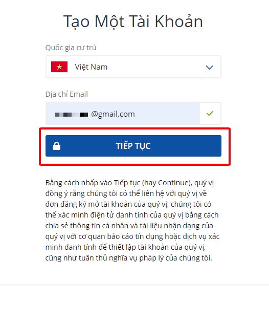 Cách mở tài khoản FXCM nhanh
