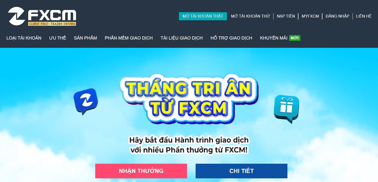 Giới thiệu sơ lược về sàn FXCM