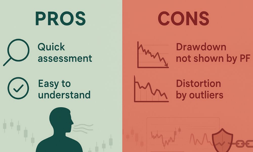 Profit Factor là gì? Chỉ số vàng trong giao dịch Forex 4 Ưu Nhược điểm của Profit Factor