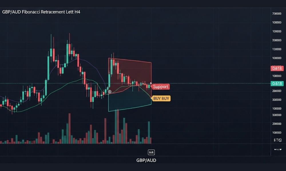 Kết hợp chiến lược Fibonacci Retracement với hỗ trợ và kháng cự