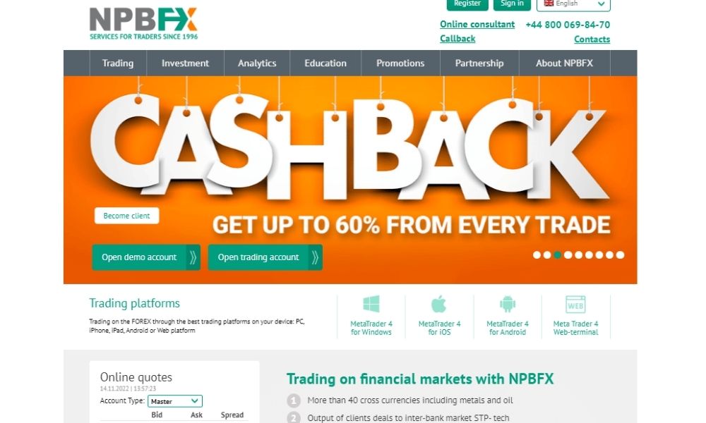 Nhược điểm và rủi ro của sàn NPBFX