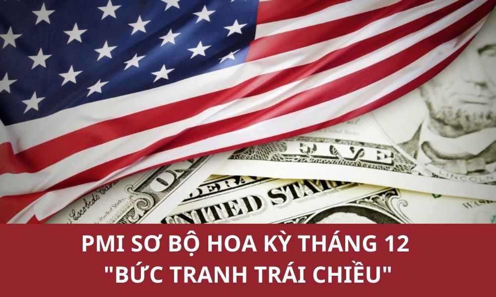 PMI sơ bộ của Mỹ tháng 12 cho thấy bức tranh trái chiều|PMI dịch vụ sơ bộ tháng 12 của Mỹ vượt kỳ vọng