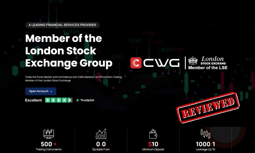 Sàn CWG Markets có lừa đảo không? Đánh giá sàn CWG Markets chi tiết nhất 2025|CWG Markets miễn phí nạp rút tiền|Hiện chưa có bằng chứng sàn CWG Markets lừa đảo|CWG Markets cung cấp đa dạng sản phẩm giao dịch|CWG Markets cung cấp đa dạng tài khoản giao dịch|CWG Markets hoạt động dưới sự quản lý của FCA|CWG Markets nhận được nhiều giải thưởng danh giá|Giao diện sàn CWG Markets