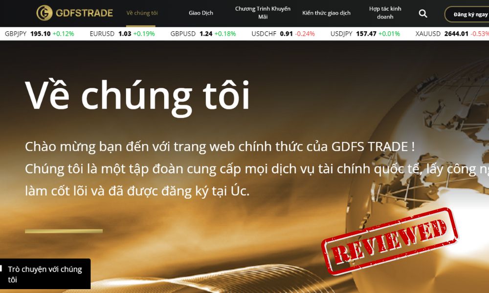 Sàn GDFS TRADE có lừa đảo không? Đánh giá sàn GDFS TRADE chi tiết nhất 2025|Các giải thưởng của GDFS TRADE|Các loại phí của sàn GDFS TRADE|GDFS TRADE cung cấp đa dạng sản phẩm giao dịch|GDFS TRADE cung cấp nền tảng MetaTrader 4|GDFS TRADE cung cấp nhiều loại tài khoản khác nhau|GDFS TRADE được quản lý và giám sát bởi ASIC|Giao diện sàn GDFS TRADE|Hiện tại chưa có bằng chứng GDFS TRADE là sàn lừa đảo