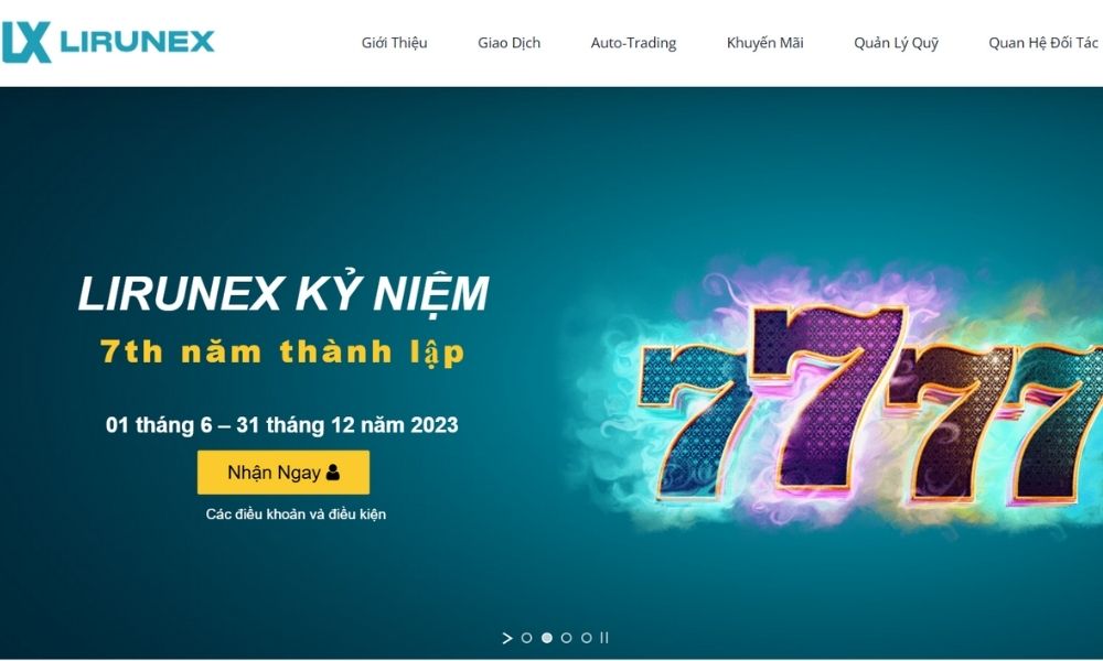 Sàn Lirunex - Có uy tín và nên đầu tư hay không? 2 Giới thiệu sàn Lirunex là gì