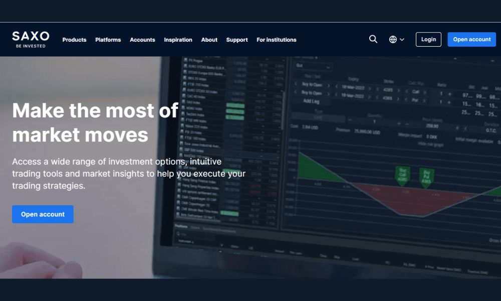Tại sao nên chọn Saxo Bank để giao dịch?