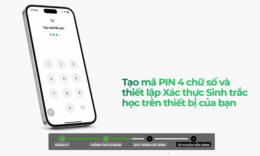 Tạo mã pin 4 chữ số