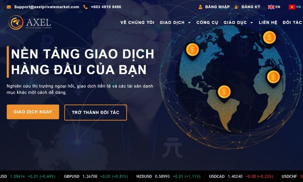 Giới thiệu về sàn Axel Private Market