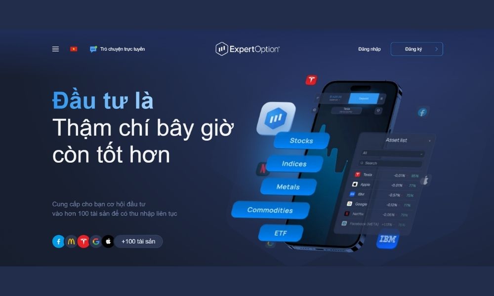 Tổng quan về sàn ExpertOption