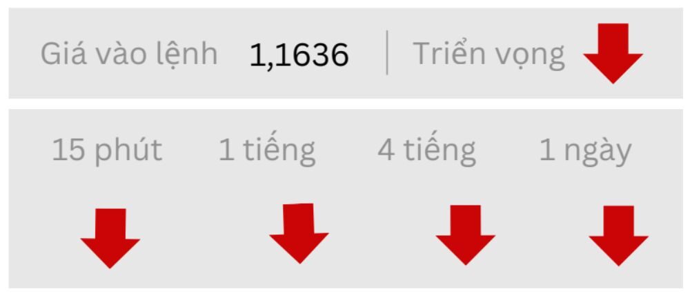 Triển vọng EURUSD ngày 22/08/2025