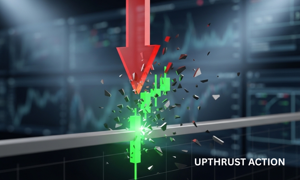Upthrust Action (UTA) là gì? Chiến lược giao dịch hiệu quả để tránh bẫy giá.