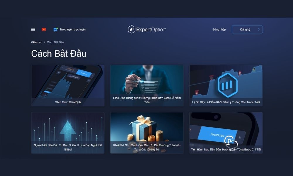 Ưu điểm của sàn ExpertOption
