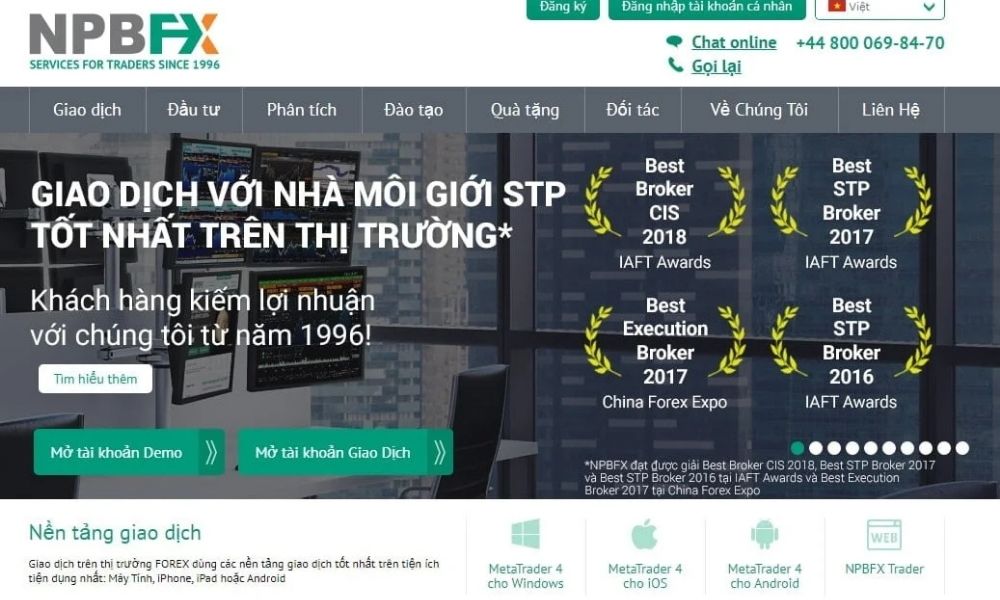 Ưu điểm của sàn NPBFX