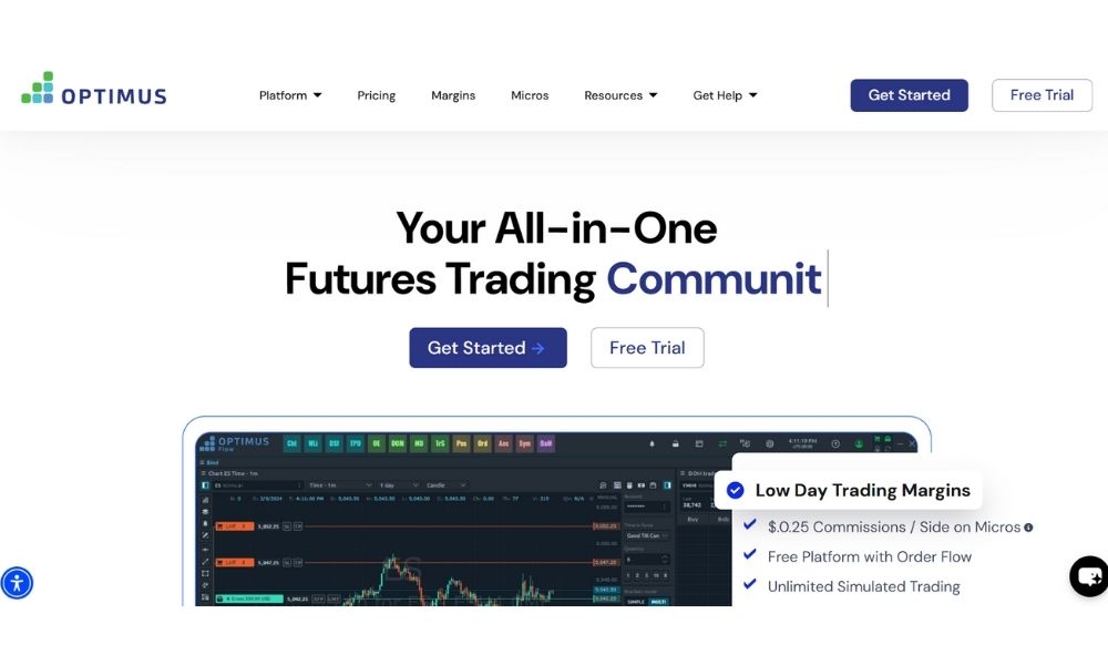 Đánh giá những ưu điểm của sàn Optimus Futures