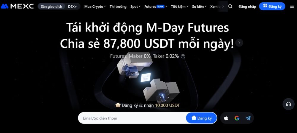 Tổng quan sàn MEXC
