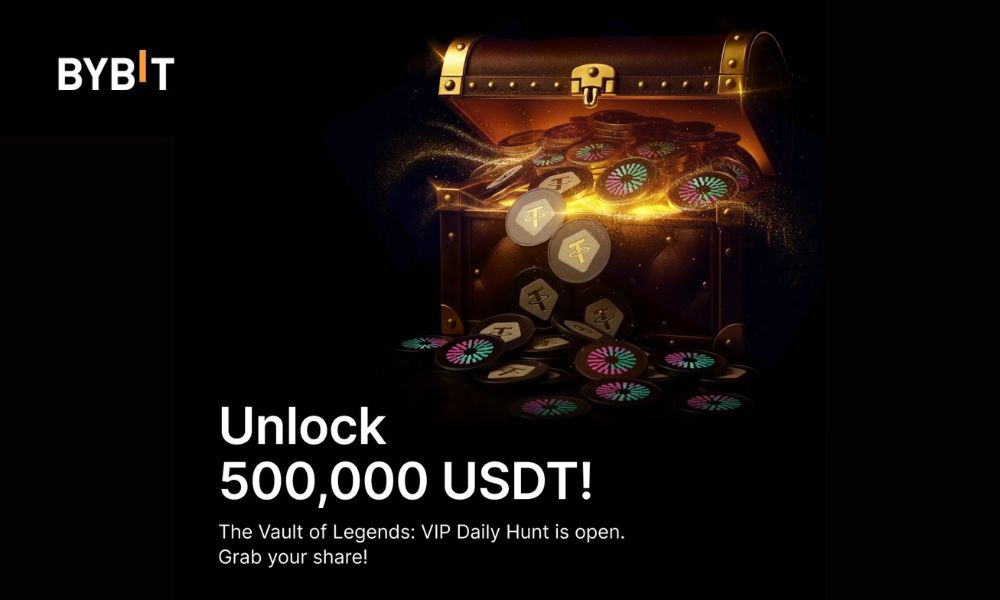 Bybit Kho báu huyền thoại: Hướng dẫn săn thưởng từ quỹ 500.000 USDT
