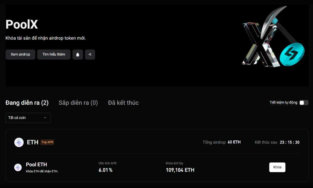 Tổng quan sự kiện Bitget PoolX giai đoạn 2